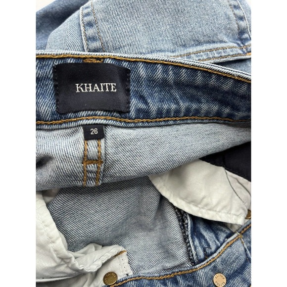 KHAITE Blue Straight Leg Jeans - Picture 12 of 12